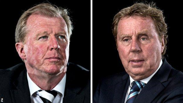 Steve McClaren and Harry Redknapp