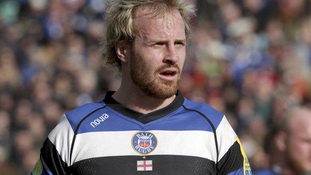 Bath full-back Nick Abendanon