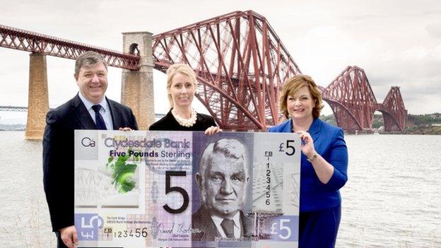 New Clydesdale Bank note unveiled