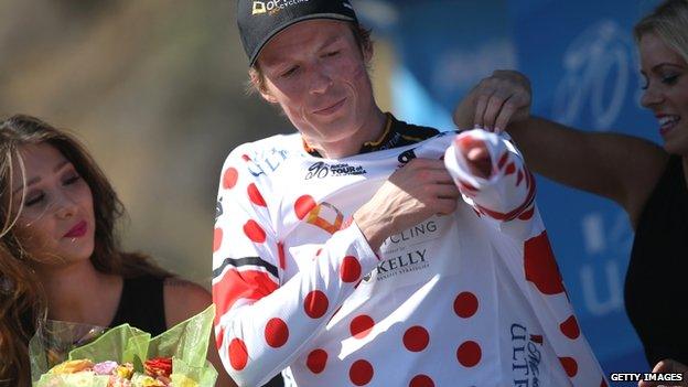 Canadian cyclist Will Routley