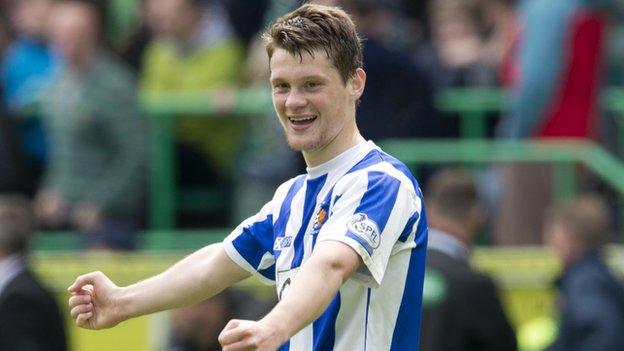 Kilmarnock right-back Ross Barbour