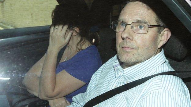 Paul Dunham and unknown woman