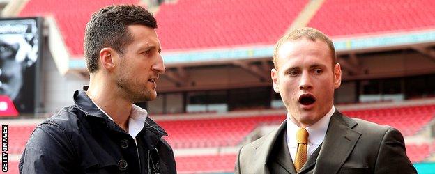 Carl Froch and George Groves