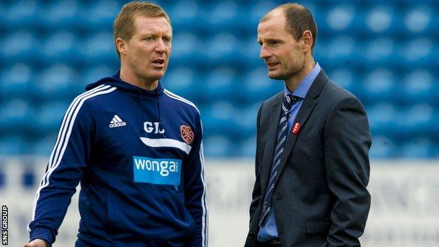 Gary Locke (left) will work with Allan Johnston next season