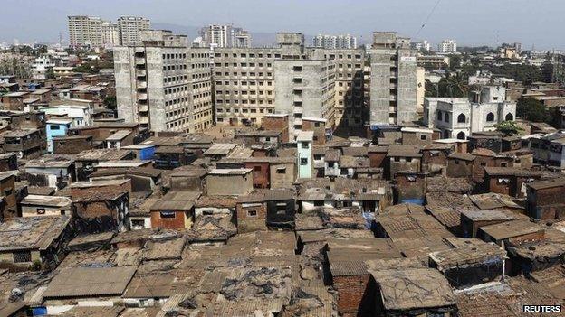 High-rise residential buildings in Mumbai