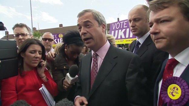 Nigel Farage in Thurrock