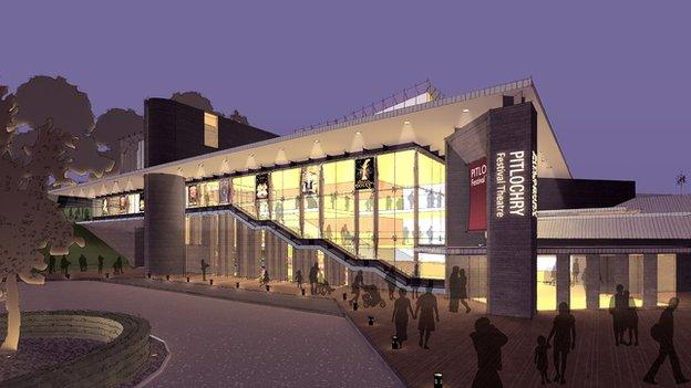 Pitlochry Festival Theatre design night