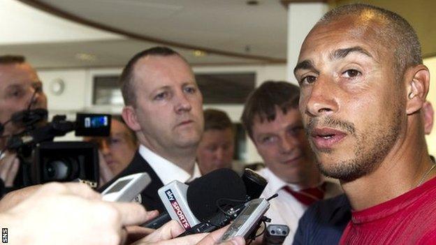 Former Celtic striker Henrik Larsson