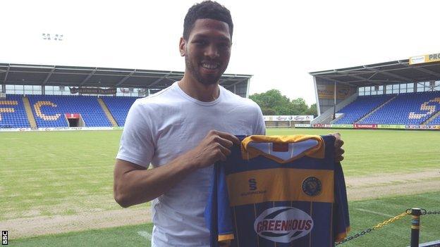 New Shrewsbury Town signing Nat Knight-Percival