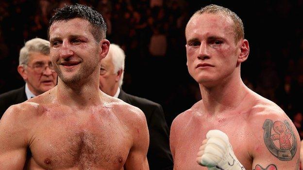 George Groves and Carl Froch