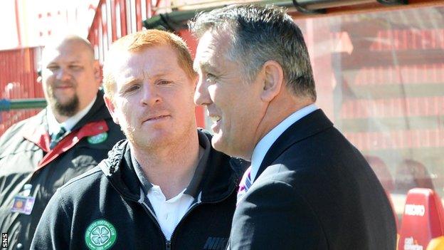 Neil Lennon and Owen Coyle