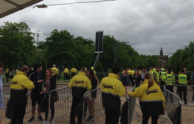 Gates at Big Weekend