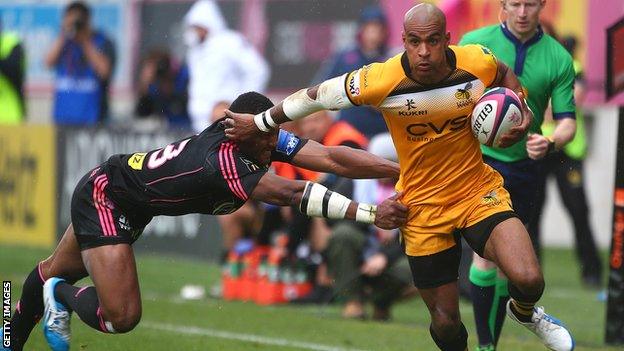 London Wasps' Tom Varndell