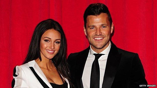 Michelle Keegan and Mark Wright