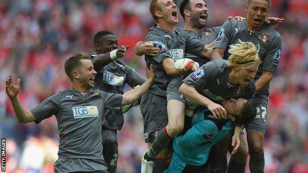 Rotherham celebrate