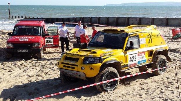 Dakar rally cars