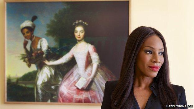 Amma Asante and Portrait of Dido Elizabeth Belle & Lady Elizabeth Murray