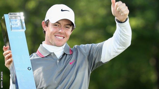 Rory McIlroy won the PGA at Wentworth