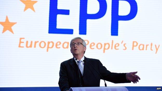 EPP leader Jean-Claude Juncker