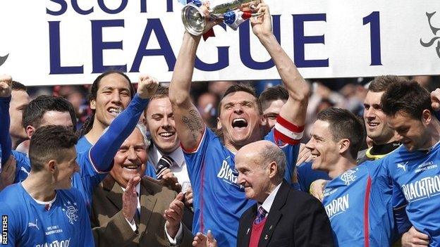 Rangers win League One