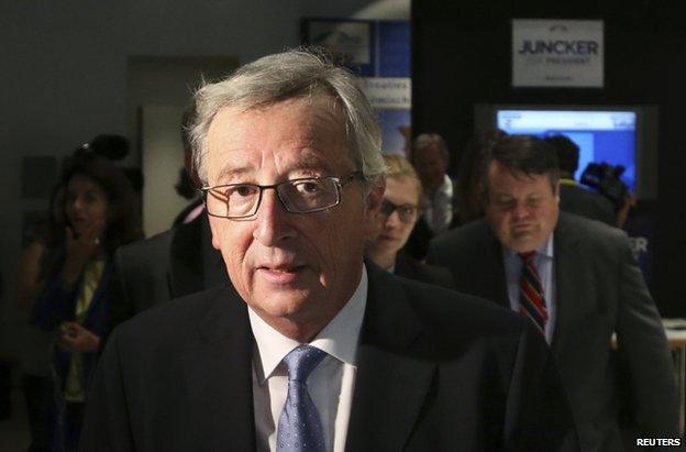 Jean-Claude Juncker in Brussels, 26 May