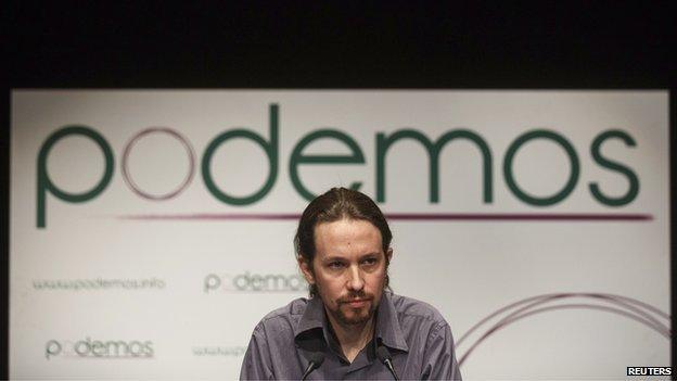 Podemos leader Pablo Iglesias