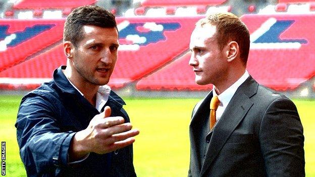 Carl Froch and George Groves