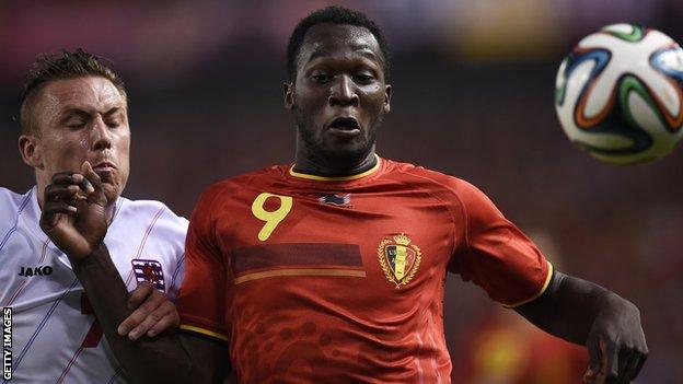 Romelu Lukaku scored hat-trick in Belgium's 5-1 win against Luxembourg