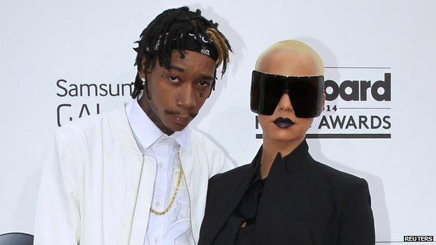 Wiz Khalifa and Amber Rose