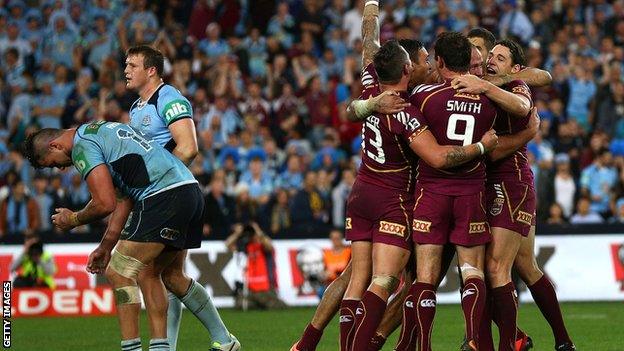 New South Wales are downhearted as Queensland celebrate