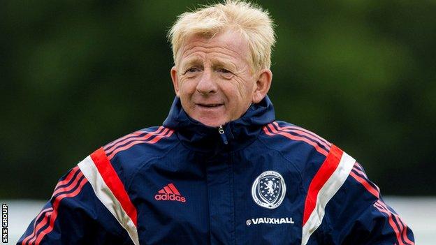 Scotland manager Gordon Strachan