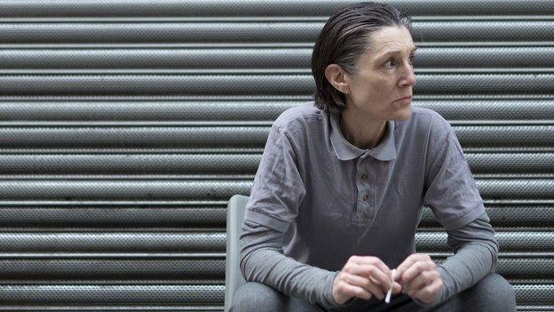 Harriet Walter still for Henry IV