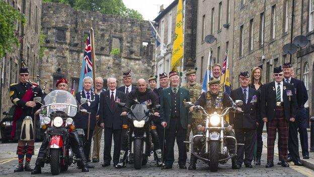 Veterans motorbikes