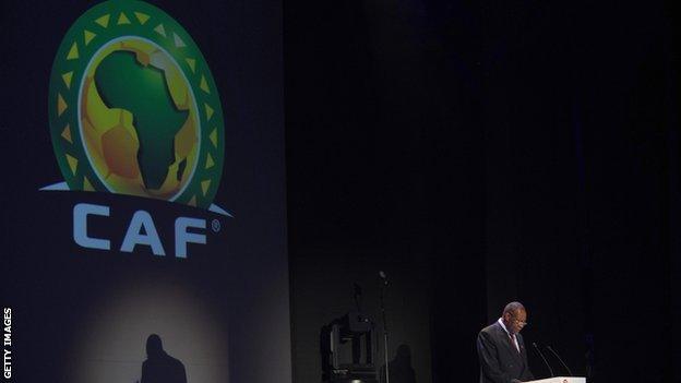 The Confederation of African Football logo