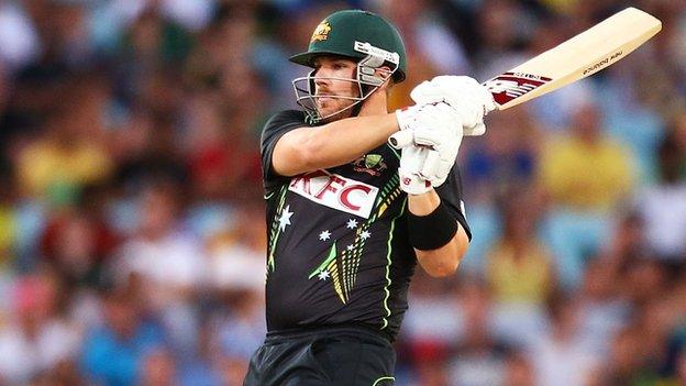 Australia batsman Aaron Finch