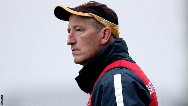 Antrim hurling manager Kevin Ryan