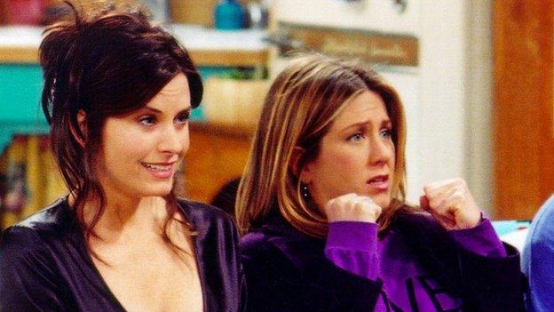 Courtney Cox and Jennifer Aniston