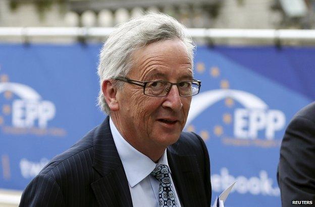 Jean-Claude Juncker in Brussels, 27 May