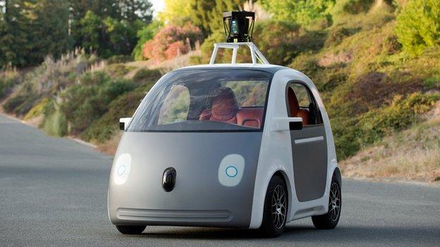 Google self-drive car