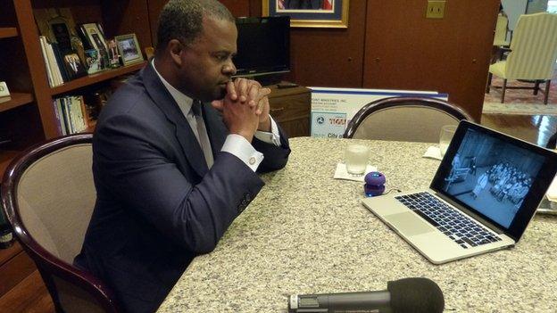 Kasim Reed, mayor of Atlanta