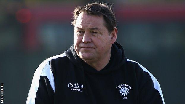 New Zealand coach Steve Hansen