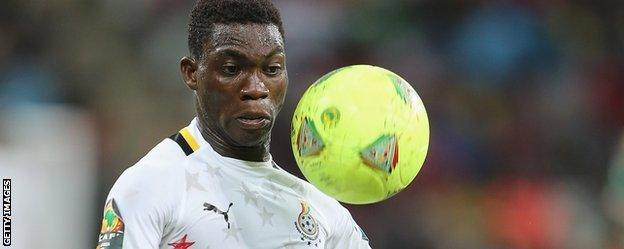 Ghana winger Christian Atsu