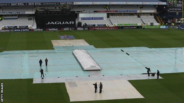 Headingley rain