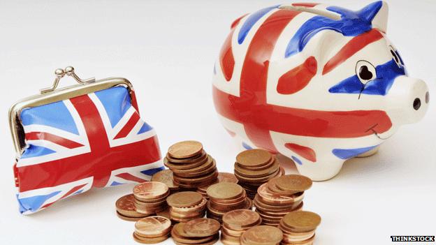 Colour money piggy bank