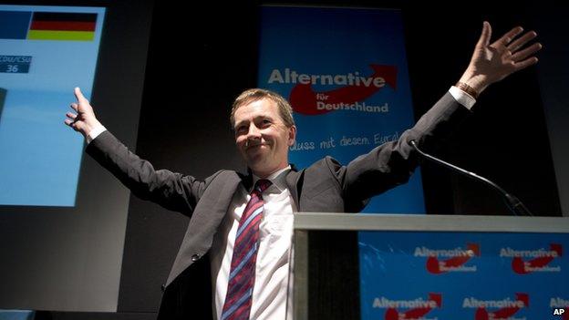 AfD leader Bernd Lucke