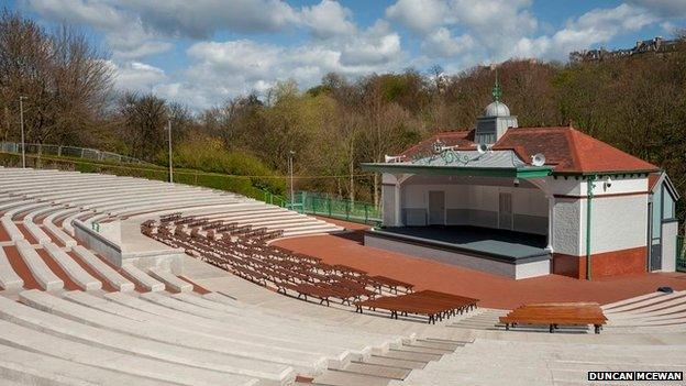 Kelvingrove bandstand