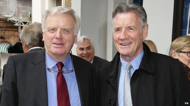 Lord Grade and Michael Palin