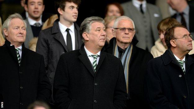 Celtic chief executive Peter Lawwell