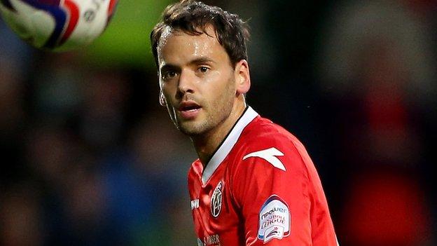 Walsall defender Ben Purkiss