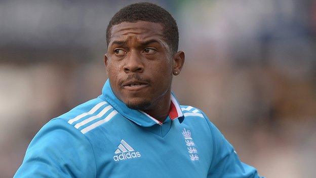 England's Chris Jordan